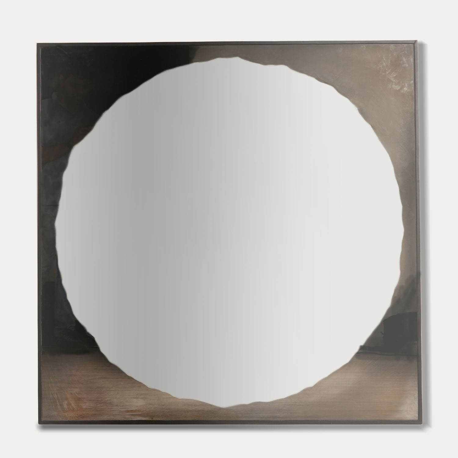 ANTIQUE GLASS MIRROR-1